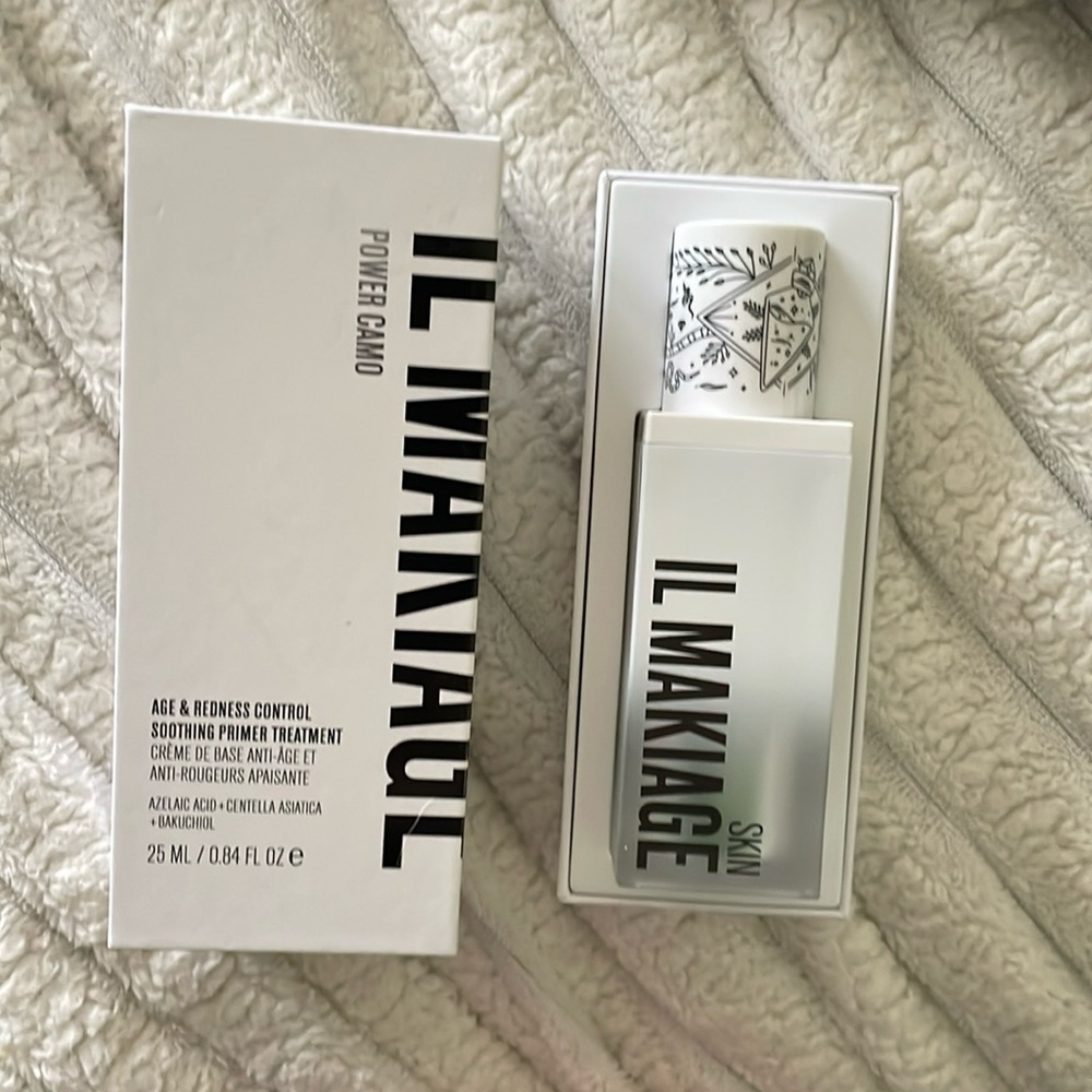 Il Makiage power camo, age and redness control, soothing primer treatment